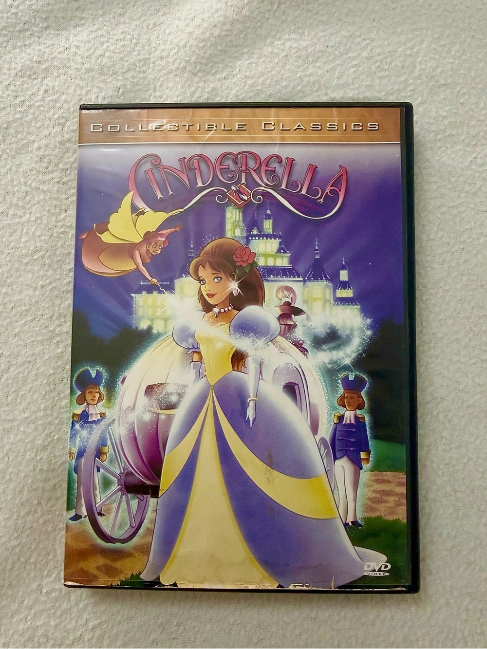 Cinderella Collectible Classics DVD - Purple & Yellow Cover